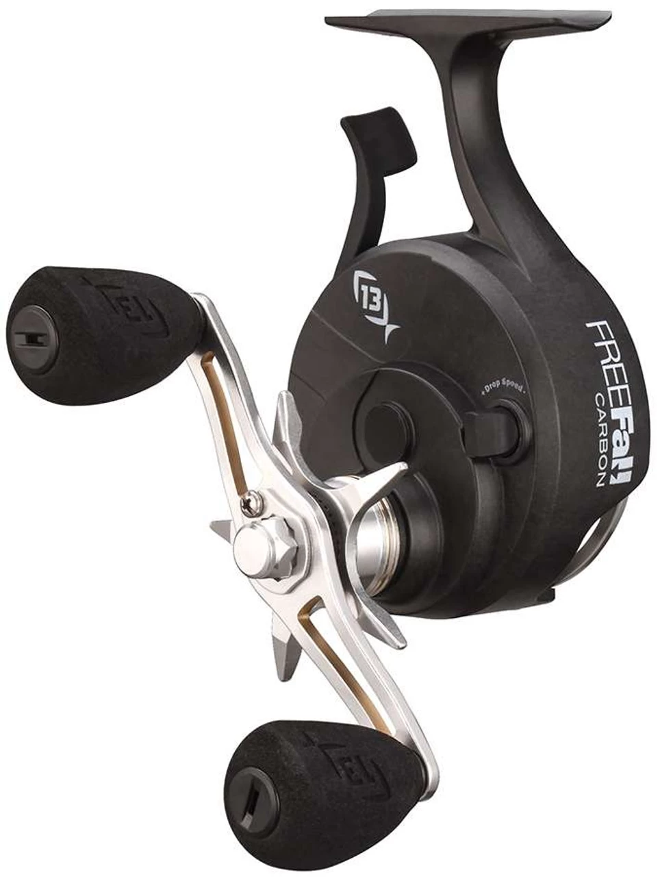 13 Fishing BBCFFW2.5-RH Black Betty FreeFall Carbon Ice Reel 7 13 Fishing BBCFFW2.5-RH Black Betty FreeFall Carbon Ice Reel - Image 5