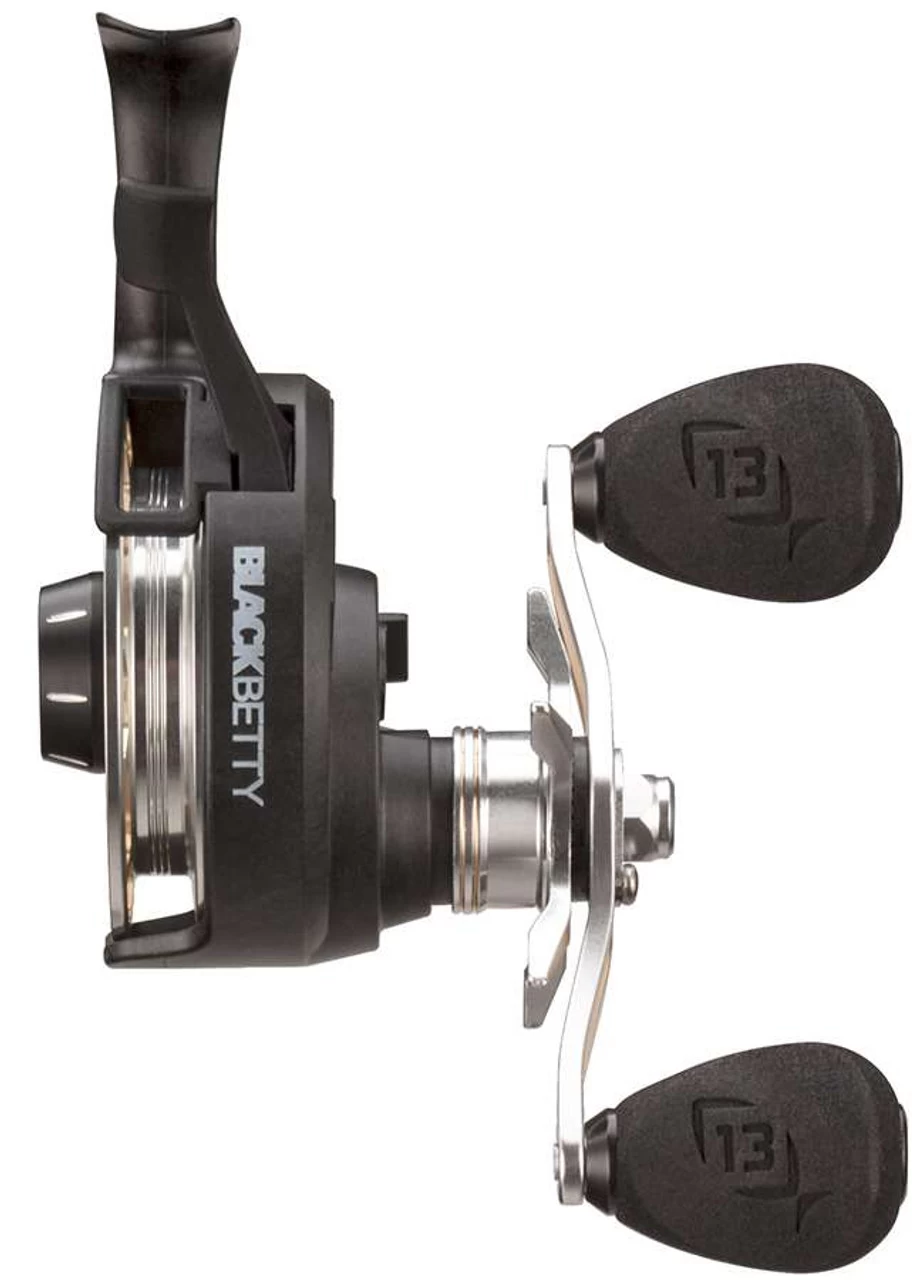 13 Fishing BBCFFW2.5-RH Black Betty FreeFall Carbon Ice Reel 5 13 Fishing BBCFFW2.5-RH Black Betty FreeFall Carbon Ice Reel - Image 3