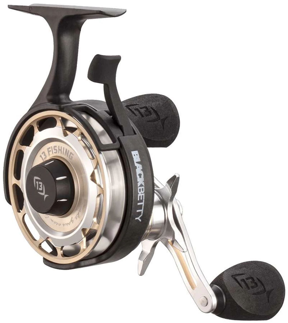 13 Fishing BBCFFW2.5-RH Black Betty FreeFall Carbon Ice Reel 3 13 Fishing BBCFFW2.5-RH Black Betty FreeFall Carbon Ice Reel