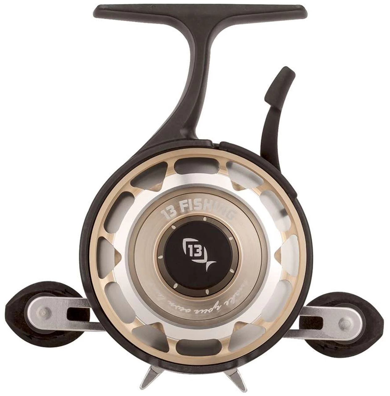13 Fishing BBCFFW2.5-RH Black Betty FreeFall Carbon Ice Reel 4 13 Fishing BBCFFW2.5-RH Black Betty FreeFall Carbon Ice Reel - Image 2