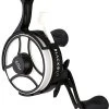 13 Fishing Black Betty Free Fall Ghost Ice Reel - Blackout Glow - L/H -Built 13 Fishing Tough. 13 fishing bbffgwbog2 5 lh black betty free fall ghost ice reel 53279.1651258632