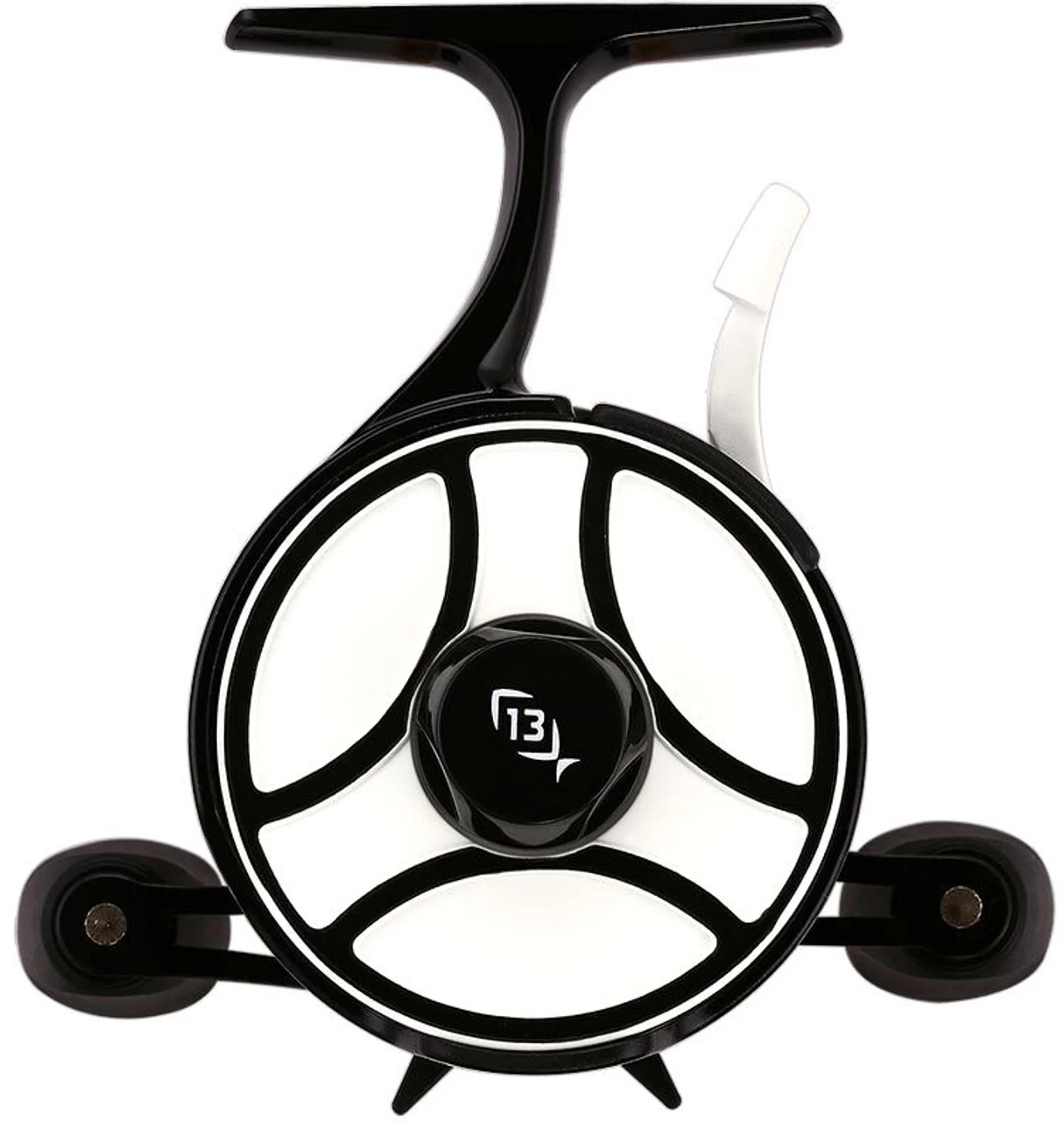 13 Fishing Black Betty Free Fall Ghost Ice Reel - Blackout Glow - L/H 6 13 Fishing Black Betty Free Fall Ghost Ice Reel - Blackout Glow - L/H - Image 4