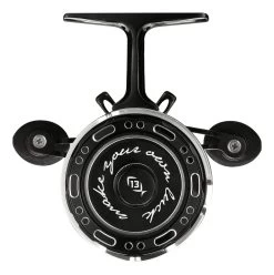 13 Fishing Black Betty 6061 Ice Reel -Built 13 Fishing Tough. 13 fishing black betty 6061 ice reel side
