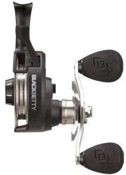 13 Fishing Black Betty FreeFall Carbon Ice Reels -Built 13 Fishing Tough. 13 fishing black betty freefall carbon ice reels 81789.1651426561