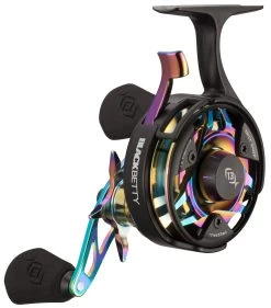 13 Fishing FreeFall Carbon - Inline Ice Fishing Reel - Trick Shop Edition