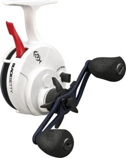 13 Fishing FreeFall Ghost Maverick Ice Reel -Built 13 Fishing Tough. 13 fishing freefall ghost usa ice reel left handed 5