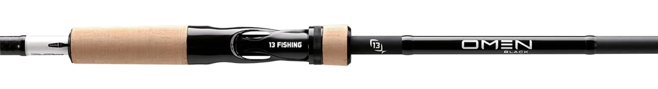 13 Fishing Omen Black 3 Casting Rods 4 13 Fishing Omen Black 3 Casting Rods - Image 2