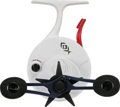 13 Fishing FreeFall Ghost Maverick Ice Reel -Built 13 Fishing Tough. 13 fishing usa freefall combo right handed back