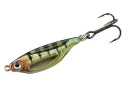 13 Fishing Flash Bang 3/8 Oz. Jigging Rattle Spoon W/ Glow Sticks -Built 13 Fishing Tough. 31511763026009