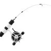 13 Fishing - FreeFall Ghost / Fate V3 Ice Combo 27" ML (Medium Light) - Tickle Stick Tip With Tennessee Handle And Evolve Reel Wraps - LH Retrieve -Built 13 Fishing Tough. FATE V3 Ice Combo 2 95862.1629480460