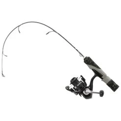 13 Fishing - SoniCor Stealth Edition Ice Combo 24" L - Black And Gray Camo